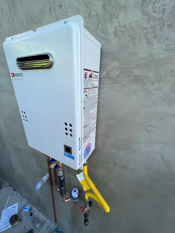 Tankless water heater installation for Downtown Sparks homes