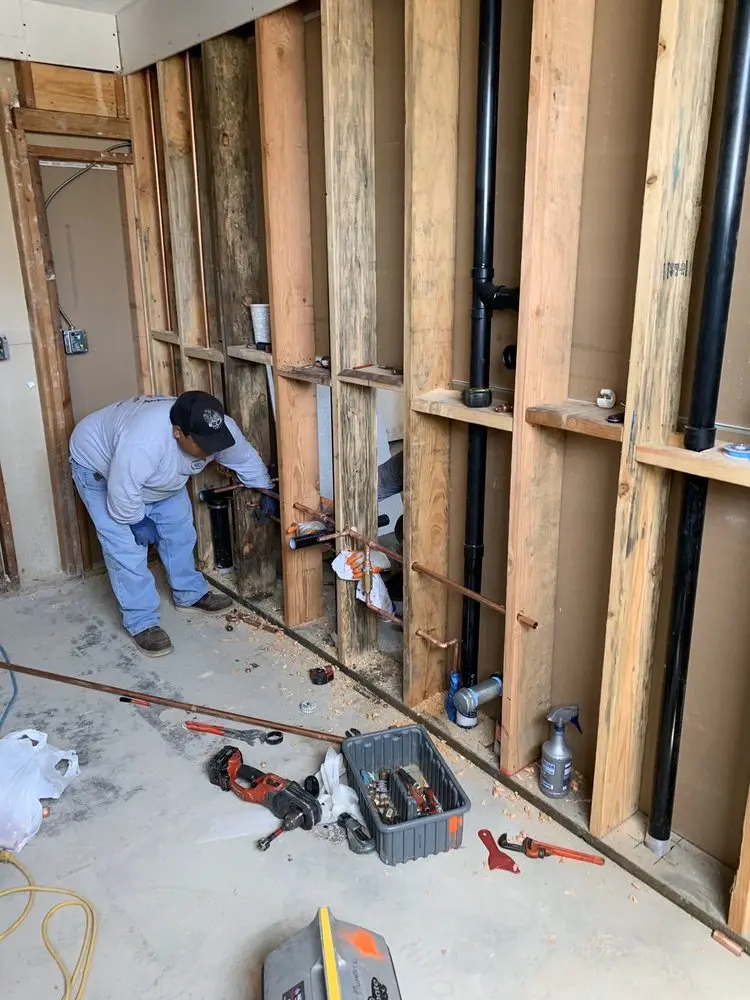 Commercial rough-in plumbing for Gas Line Repair in Downtown Sparks